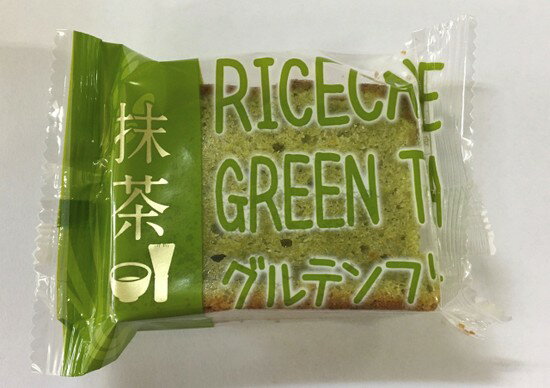 【東京堂】グルテンフリー お米抹茶ケーキ(1個)