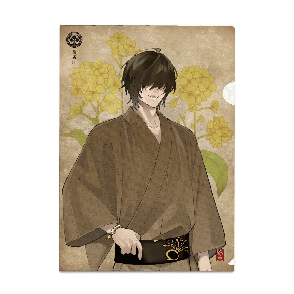 【新品/公式】 刀剣乱舞-ONLINE-_華こよみ絵巻 第五弾 和紙ファイル桑名江 公式グッズ 公式ライセンス colleize コレイズ アニメ キャラクター グッズ