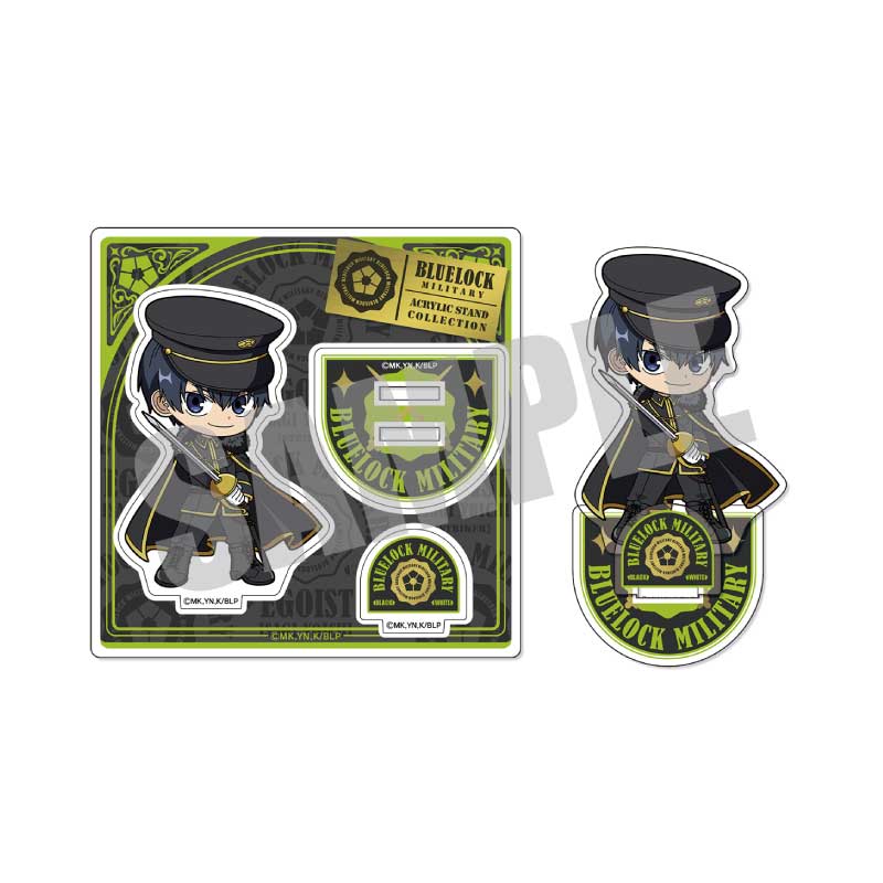 【新品/公式】 ブルーロック_アクリルスタンド 潔 世一 MILITARY ver. 公式グッズ 公式ライセンス colleize コレイズ アニメ キャラクター グッズ