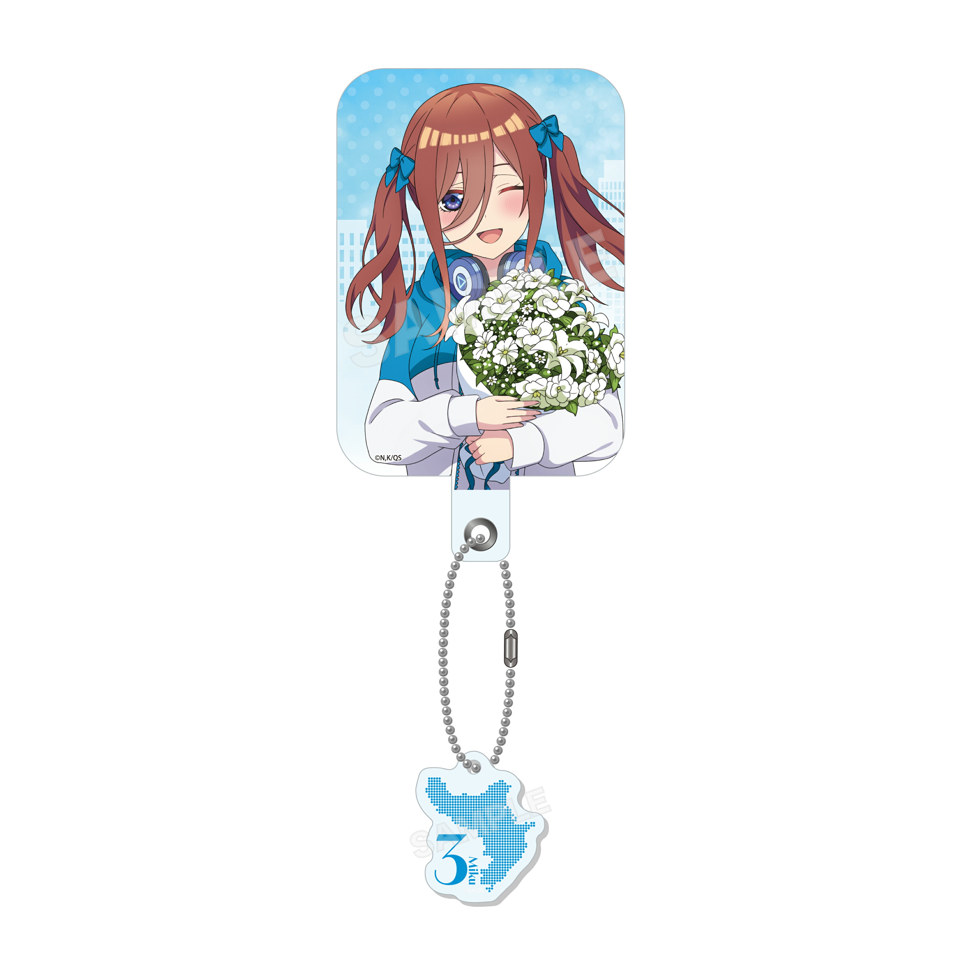 【新品/公式】 五等分の花嫁∽_フォンタブ /04 三玖 公式グッズ 公式ライセンス colleize コレイズ アニメ キャラクター グッズ