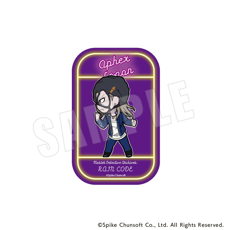Rakuten - 【新品/公式】 超探偵事件簿 レインコード_きゃらまーち スクエアカンバッジ 09.エイフェックス　ローガン 公式グッズ 公式ライセンス colleize コレイズ アニメ キャラクター グッズ
