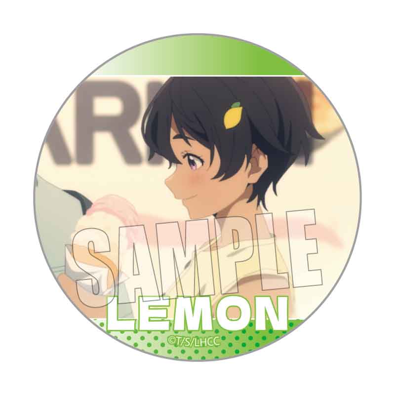 【新品/公式】 負けヒロインが多すぎる!_メモリーズ缶バッジ 焼塩 檸檬A 公式グッズ 公式ライセンス colleize コレイズ アニメ キャラクター グッズ