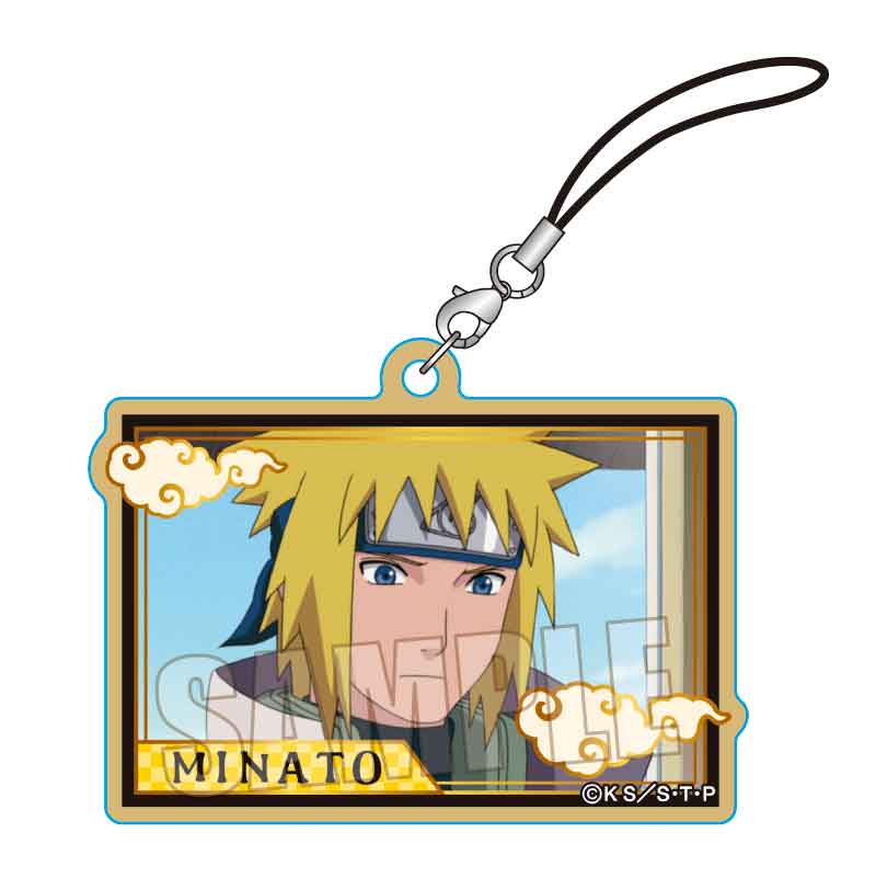 [신품/공식] NARUTO-나루토- 질풍전_목찰 스트랩 파풍 미나토 공식 상품 공식 라이센스 colleize 콜레이즈 애니메이션 캐릭터 상품