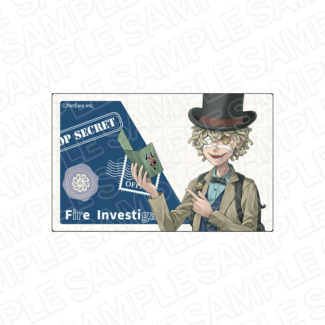 樂天商城 - 【新品/公式】 Identity V_カードステッカー 火災調査員 travel style ver. 公式グッズ 公式ライセンス colleize コレイズ アニメ キャラクター グッズ