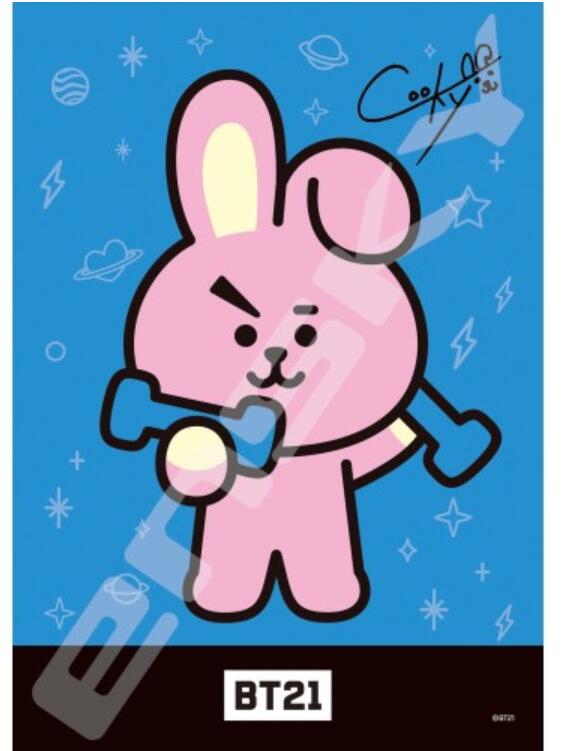 【新品/公式】 BT21_COOKY_ジグソーパズル208ピース 公式グッズ 公式ライセンス colleize コレイズ アニメ キャラクター グッズ