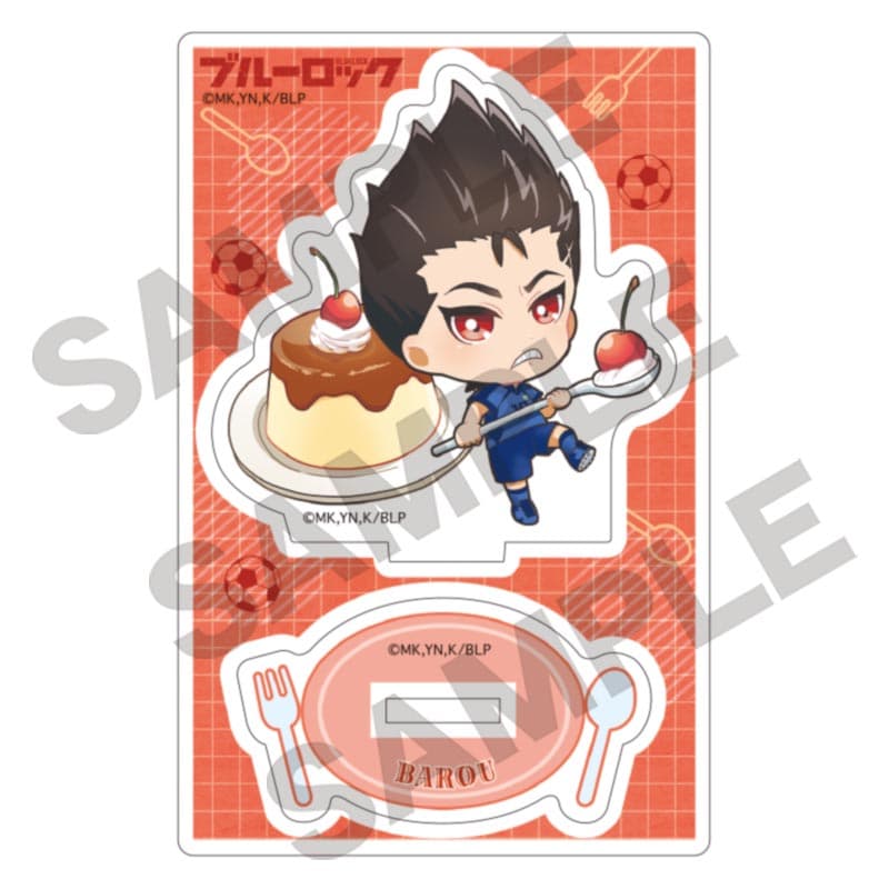 【新品/公式】 ブルーロック_アクリルスタンド 馬狼照英 きゃらペコ 公式グッズ 公式ライセンス colleize コレイズ アニメ キャラクター グッズ