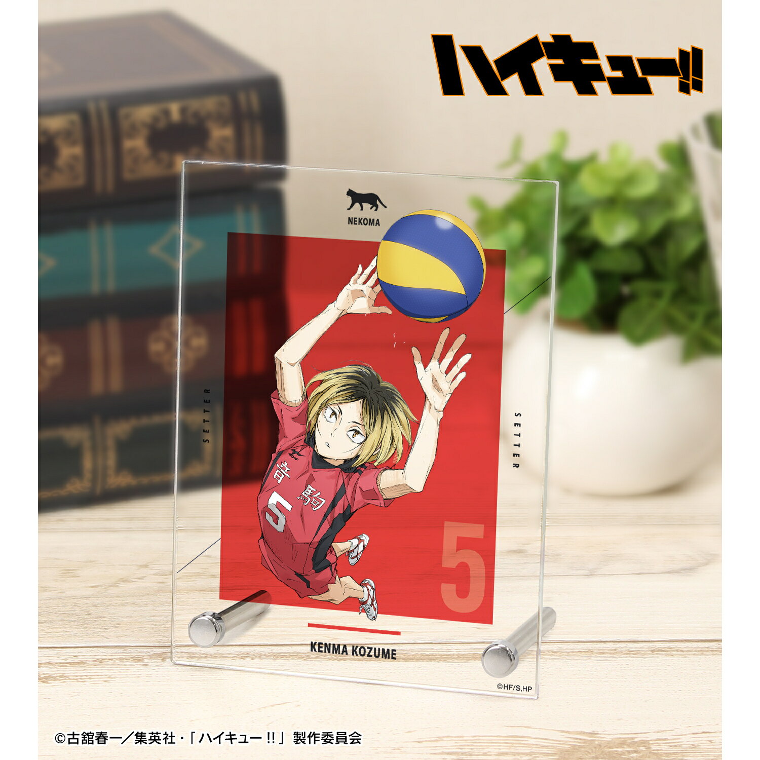 【新品/公式】 劇場版ハイキュー!! ゴミ捨て場の決戦_孤爪研磨 A6アクリルパネル 公式グッズ 公式ライセンス colleize コレイズ アニメ キャラクター グッズ