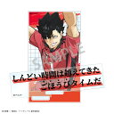 【新品/公式】 ハイキュー!!_名台詞アクリルスタンド/黒尾 鉄朗 公式グッズ 公式ライセンス colleize コレイズ アニメ キャラクター グッズ(3)