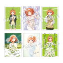 【新品/公式】 五等分の花嫁∽_ブロマイド6枚セット/中野四葉 公式グッズ 公式ライセンス colleize コレイズ アニメ キャラクター グッズ