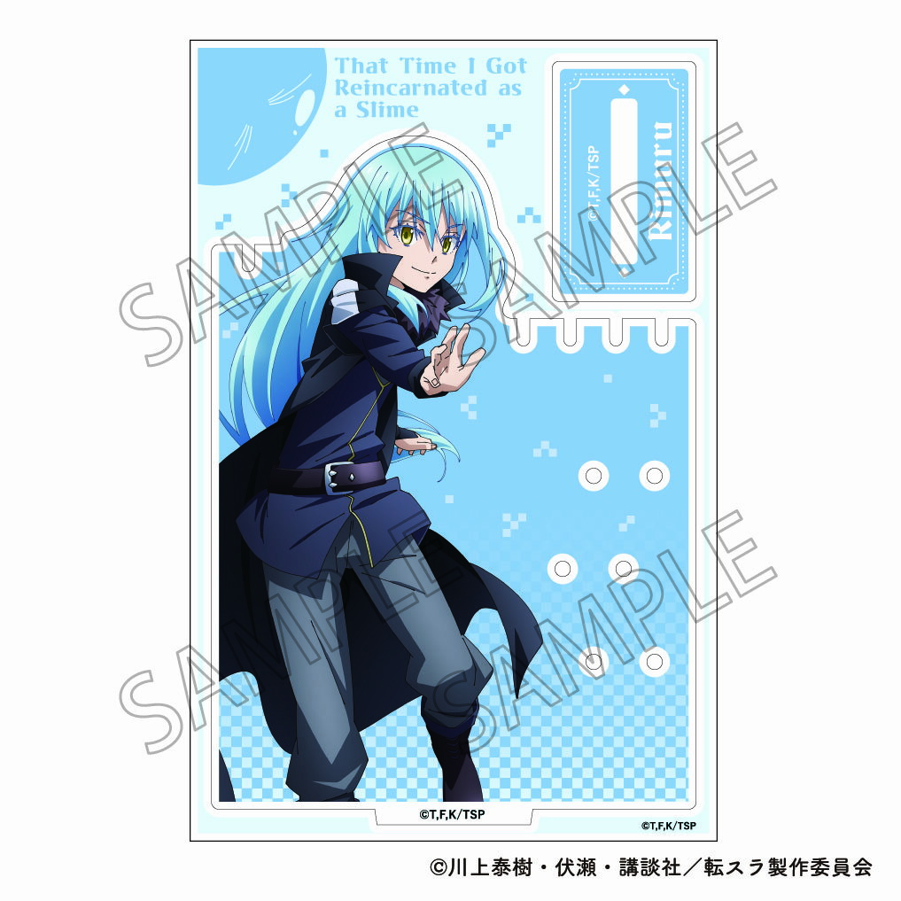 乐天商城 - 【新品/公式】 転生したらスライムだった件_アクセサリースタンド A:リムル 公式グッズ 公式ライセンス colleize コレイズ アニメ キャラクター グッズ