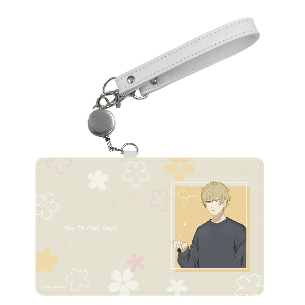 乐天商城 - 【新品/公式】 クールドジ男子_パスケース/二見瞬 公式グッズ 公式ライセンス colleize コレイズ アニメ キャラクター グッズ