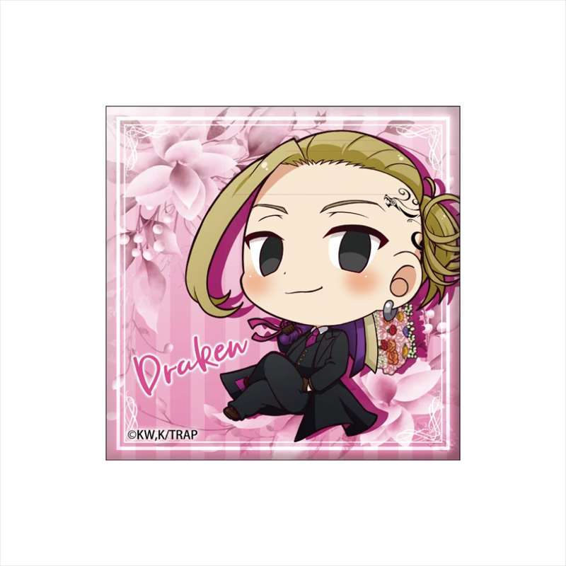 【新品/公式】 東京リベンジャーズ_ちびっつ! すーつすたいる スクエア缶バッジ 龍宮寺堅 公式グッズ 公式ライセンス colleize コレイズ アニメ キャラクター グッズ