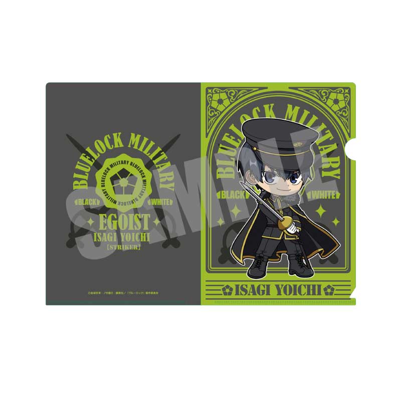 【新品/公式】 ブルーロック_A5クリアファイル 潔 世一 MILITARY ver. 公式グッズ 公式ライセンス colleize コレイズ アニメ キャラクター グッズ