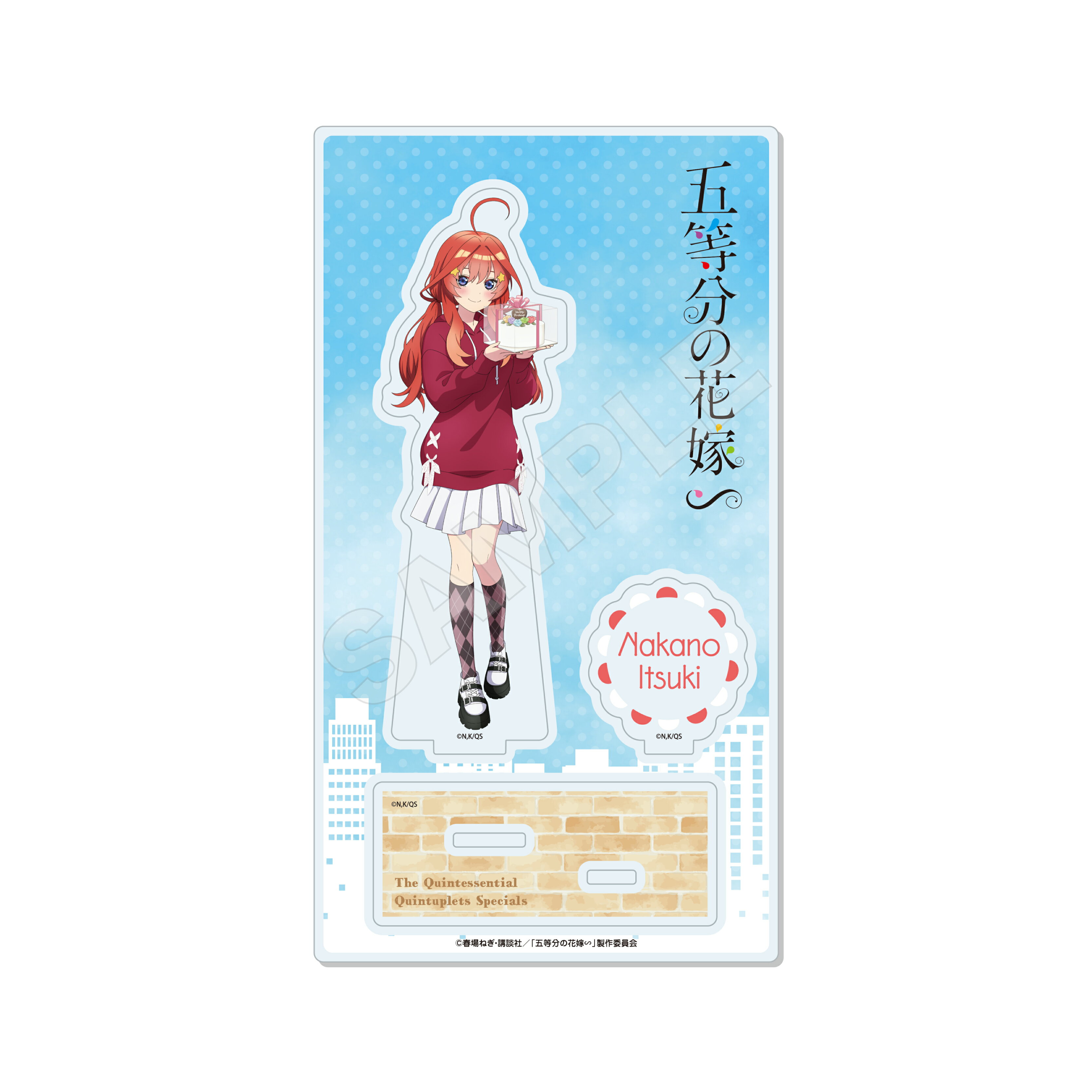 乐天商城 - 【新品/公式】 五等分の花嫁∽_アクリルスタンド /06 五月 公式グッズ 公式ライセンス colleize コレイズ アニメ キャラクター グッズ