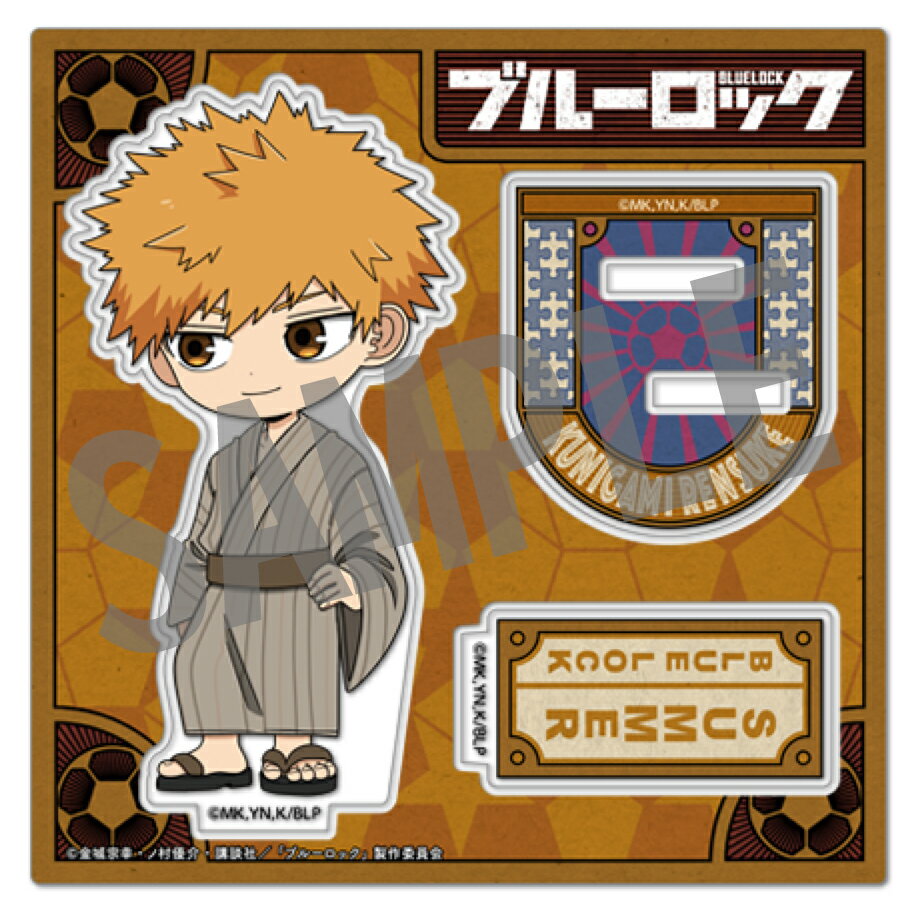 【新品/公式】 ブルーロック_アクリルスタンド 國神 錬介 SUMMER ver. 公式グッズ 公式ライセンス colleize コレイズ アニメ キャラクター グッズ
