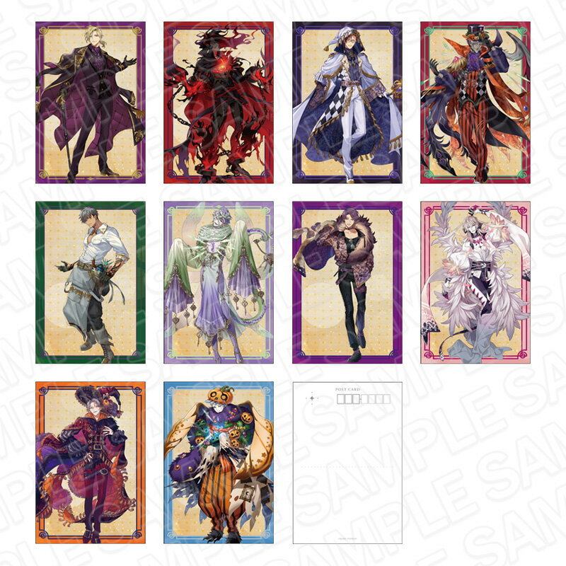 【新品/公式】 夢職人と忘れじの黒い妖精_ポストカードセット A 公式グッズ 公式ライセンス colleize コレイズ アニメ キャラクター グッズ