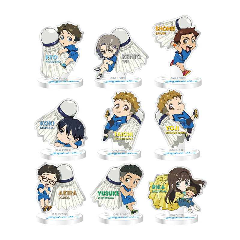 【新品/公式】 ラブオールプレー_トレーディングミニアクリルスタンドコレクション 公式グッズ 公式ライセンス colleize コレイズ アニメ キャラクター グッズ