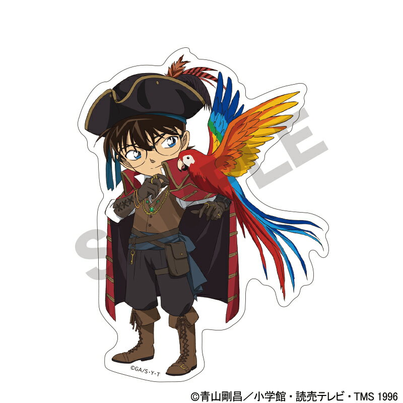 樂天商城 - 【新品/公式】 名探偵コナン_ダイカットステッカー　江戸川コナン　船乗り 公式グッズ 公式ライセンス colleize コレイズ アニメ キャラクター グッズ