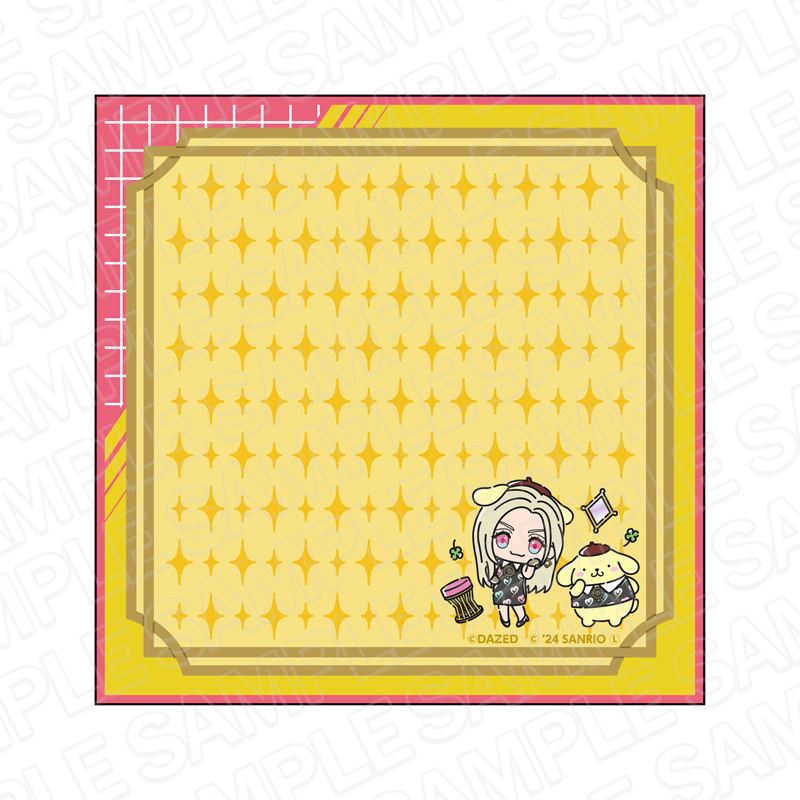 【新品/公式】 カリスマ×サンリオキャラクターズ_ミニタオル テラ×ポムポムプリン 公式グッズ 公式ライセンス colleize コレイズ アニメ キャラクター グッズ