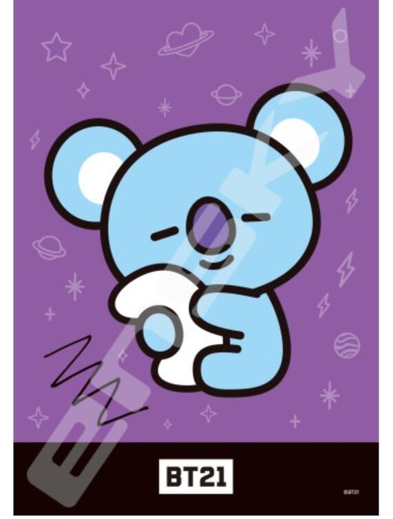 【新品/公式】 BT21_KOYA_ジグソーパズル208ピース 公式グッズ 公式ライセンス colleize コレイズ アニメ キャラクター グッズ