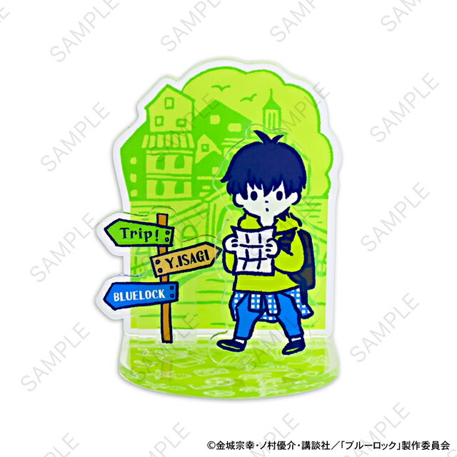 【新品/公式】 ブルーロック_ビィズニィズ　アクリルジオラマ（潔 世一） 公式グッズ 公式ライセンス colleize コレイズ アニメ キャラクター グッズ