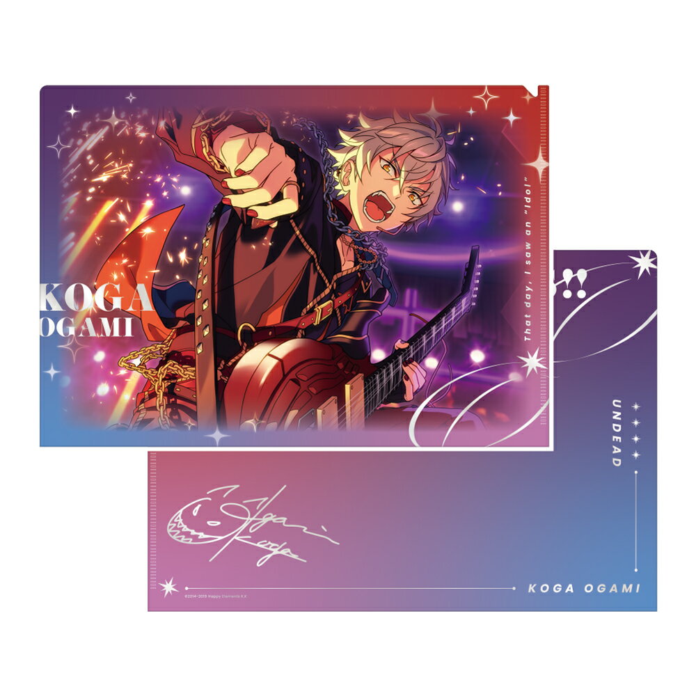樂天商城 - 【新品/公式】 あんさんぶるスターズ!!_SPOTLIGHT クリアファイル [大神晃牙] 公式グッズ 公式ライセンス colleize コレイズ アニメ キャラクター グッズ