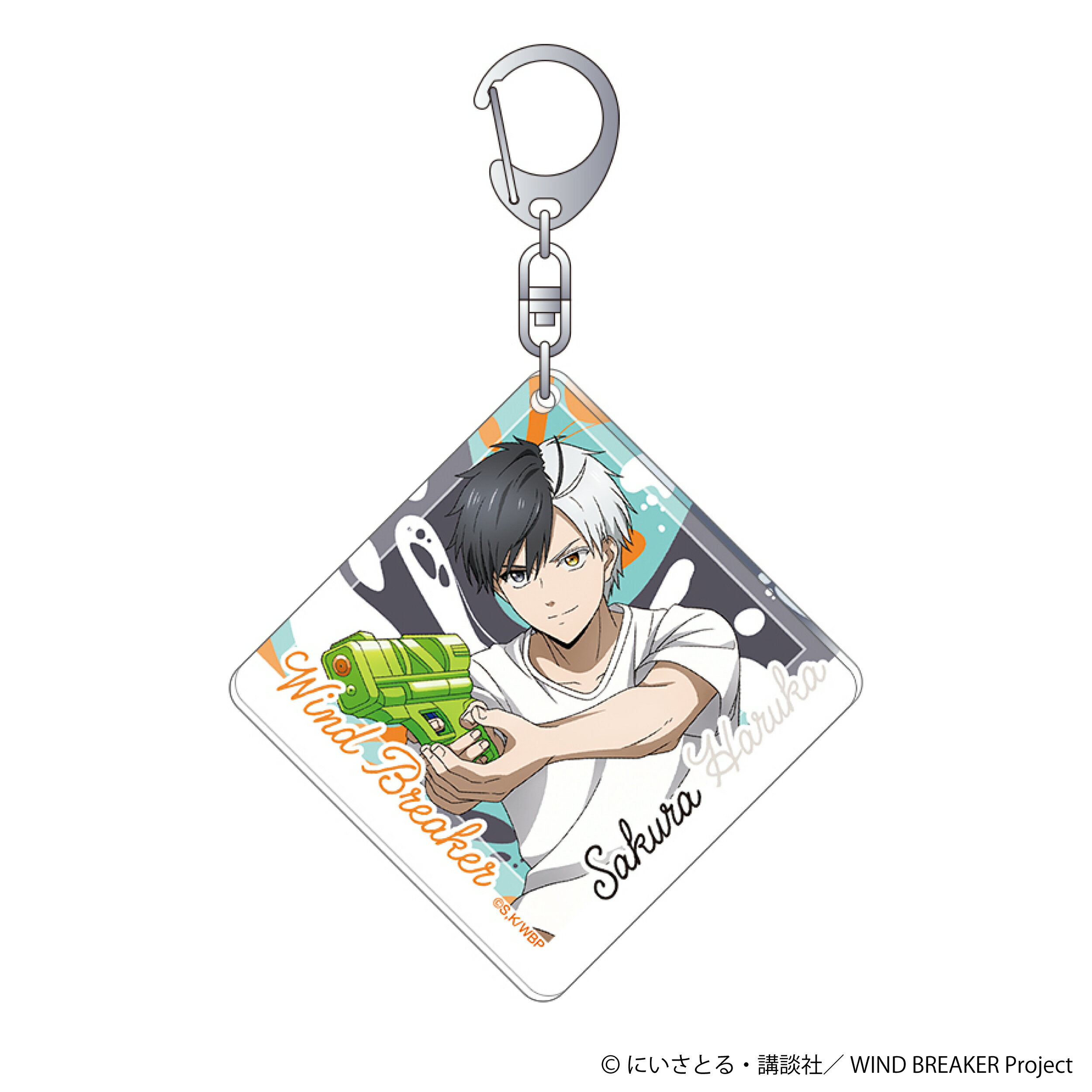 【新品/公式】 WIND BREAKER_アクリルキーホルダー／桜 遥 公式グッズ 公式ライセンス colleize コレイズ アニメ キャラクター グッズ