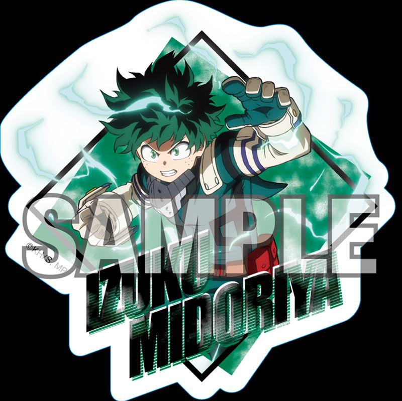 【新品/公式】 僕のヒーローアカデミア_ステッカー 6期アクション版権? (緑谷出久) 公式グッズ 公式ライセンス colle…