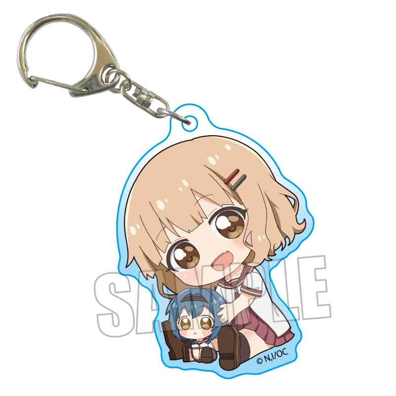 【新品/公式】 大室家 dear sisters/dear friends_ぎゅぎゅっとアクリルキーホルダー/大室 櫻子(ぬいぐるみ) 公式グッズ 公式ライセンス colleize コレイズ アニメ キャラクター グッズ