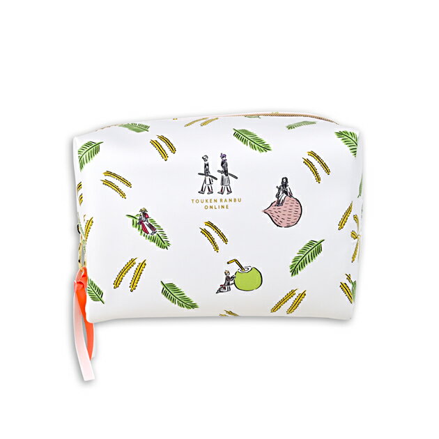 【新品/公式】 刀剣乱舞ONLINE_鬼頭祈コラボ ボックスポーチ(南泉・山鳥毛・日光・則宗・姫鶴とココナ..