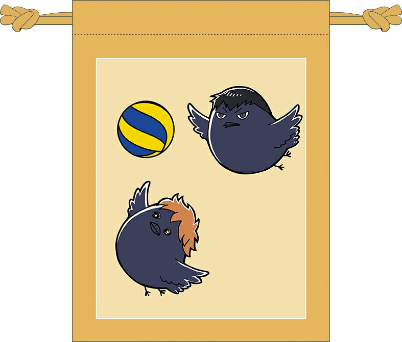 【新品/公式】 ハイキュー!!_巾着 公式グッズ 公式ライセンス colleize コレイズ アニメ キャラクター グッズ