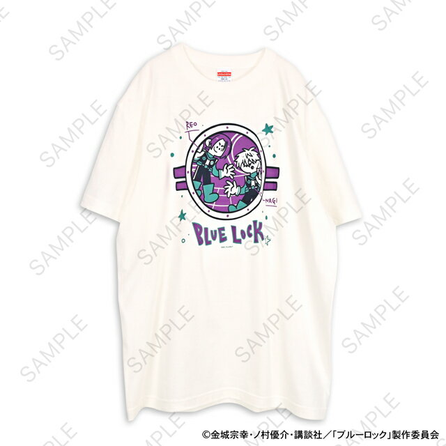 【新品/公式】 ブルーロック_水沢石鹸コラボ　ビッグTシャツ（宇宙の船窓から） 公式グッズ 公式ライセンス colleize コレイズ アニメ キャラクター グッズ