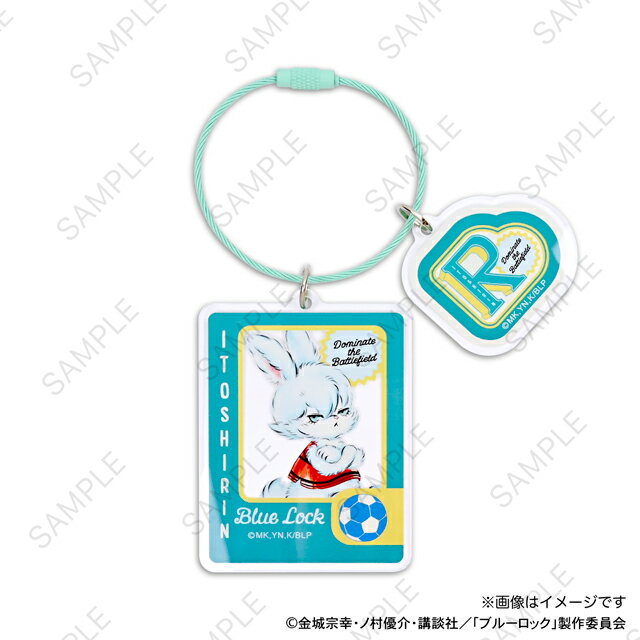 【新品/公式】 ブルーロック_Ms LUTRAコラボ アクリルキーホルダー(糸師 凛) 公式グッズ 公式ライセンス colleize コレイズ アニメ キャラクター グッズ