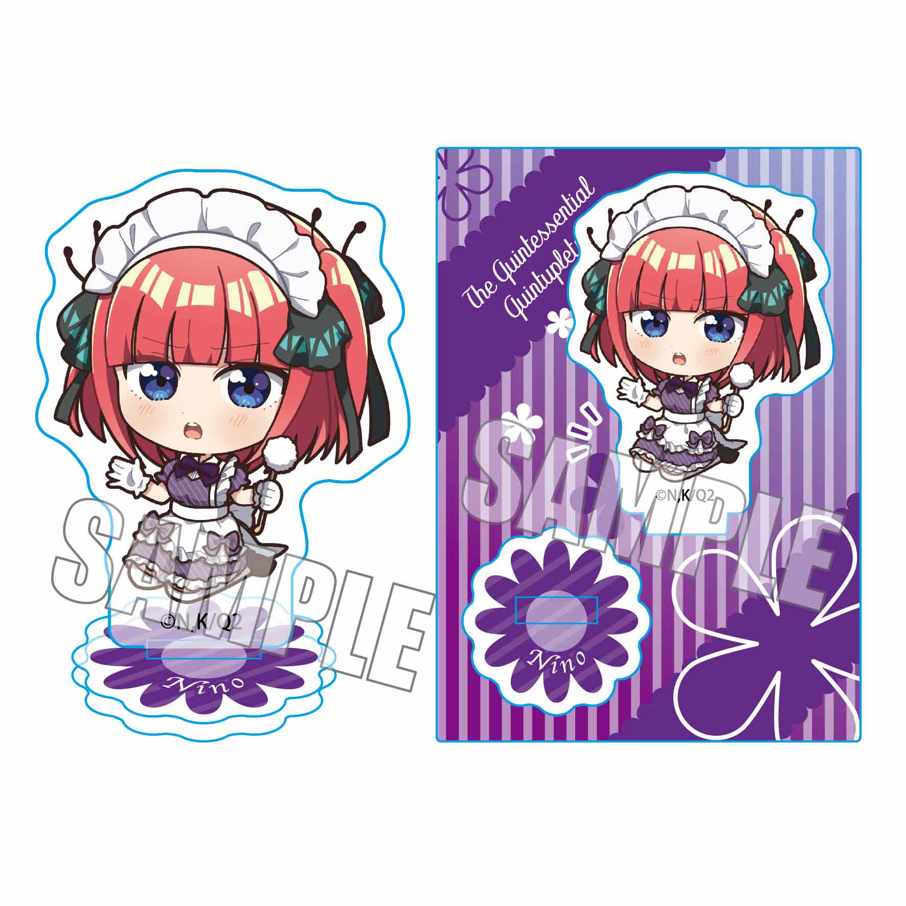 【新品/公式】 五等分の花嫁∬ ミニスタンド/中野 二乃 ひざまくらver. 公式グッズ 公式ライセンス colleize コレイズ アニメ キャラクター グッズ