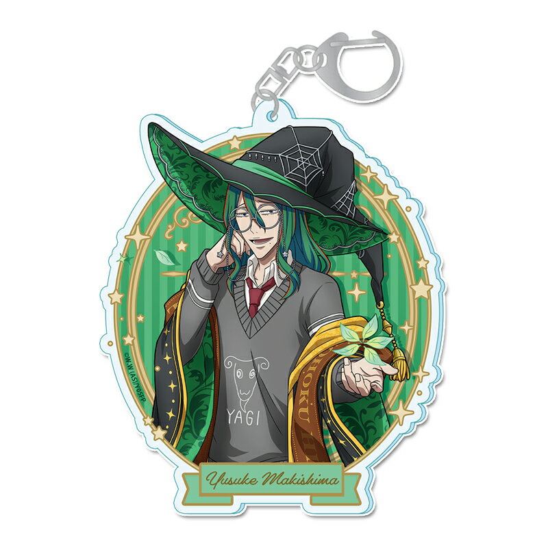 樂天商城 - 【新品/公式】 弱虫ペダル LIMIT BREAK_描き下ろしアクリルキーホルダー 魔法学園ver.【巻島裕介】 公式グッズ 公式ライセンス colleize コレイズ アニメ キャラクター グッズ