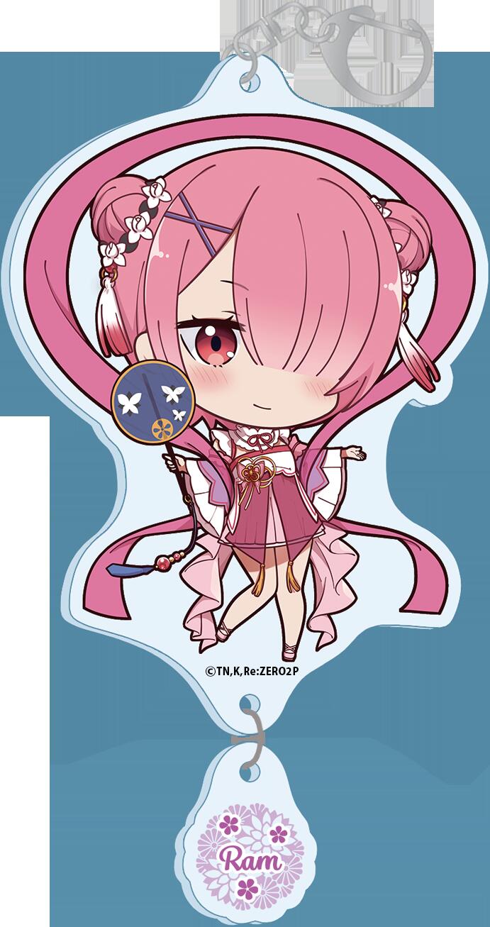 【新品/公式】 Re:ゼロから始める異世界生活_ぷちちょこアクリルキーホルダー 【ラム】 中華ロリィタ 公式グッズ 公式ライセンス colleize コレイズ アニメ キャラクター グッズ