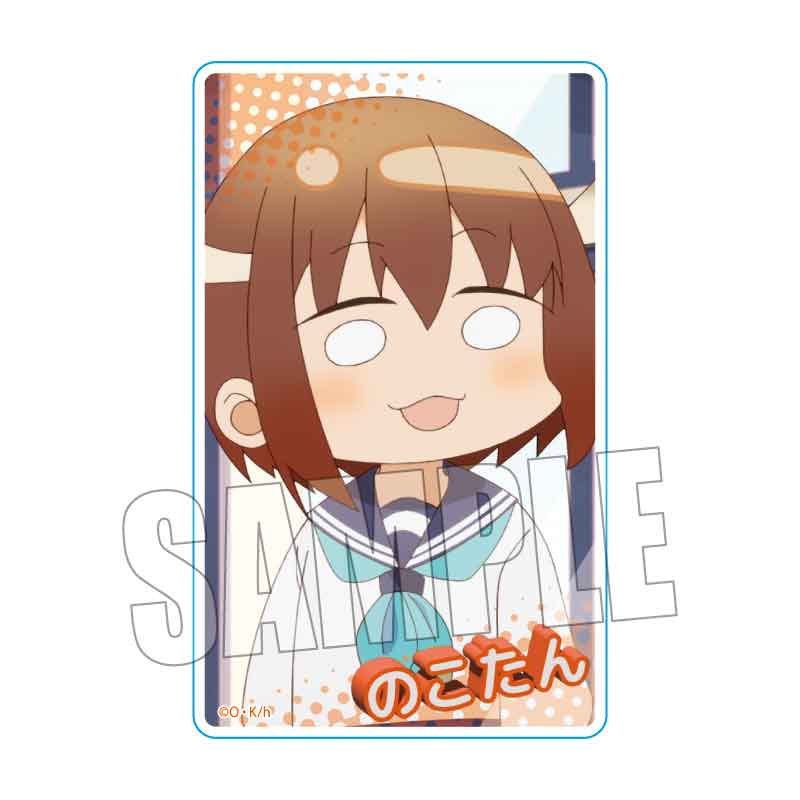 【新品/公式】 しかのこのこのここしたんたん_アクリルカード/鹿乃子のこ(のこたん)B 公式グッズ 公式ライセンス colleize コレイズ アニメ キャラクター グッズ