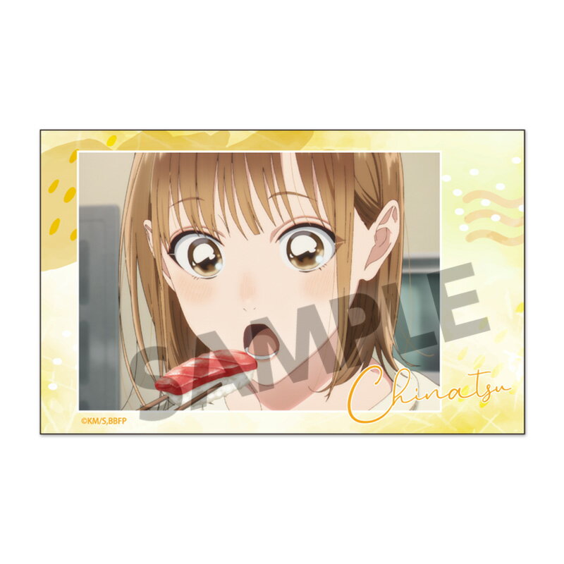 樂天商城 - 【新品/公式】 アオのハコ_インスタントフォト風ステッカー 鹿野千夏 B 公式グッズ 公式ライセンス colleize コレイズ アニメ キャラクター グッズ