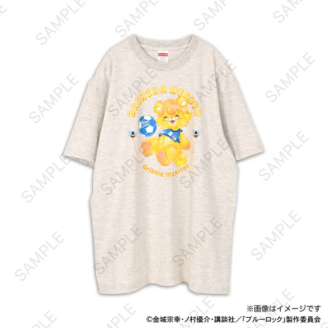 【新品/公式】 ブルーロック_Ms LUTRAコラボ ゆったりTシャツ(蜂楽 廻) 公式グッズ 公式ライセンス colleize コレイズ アニメ キャラクター...