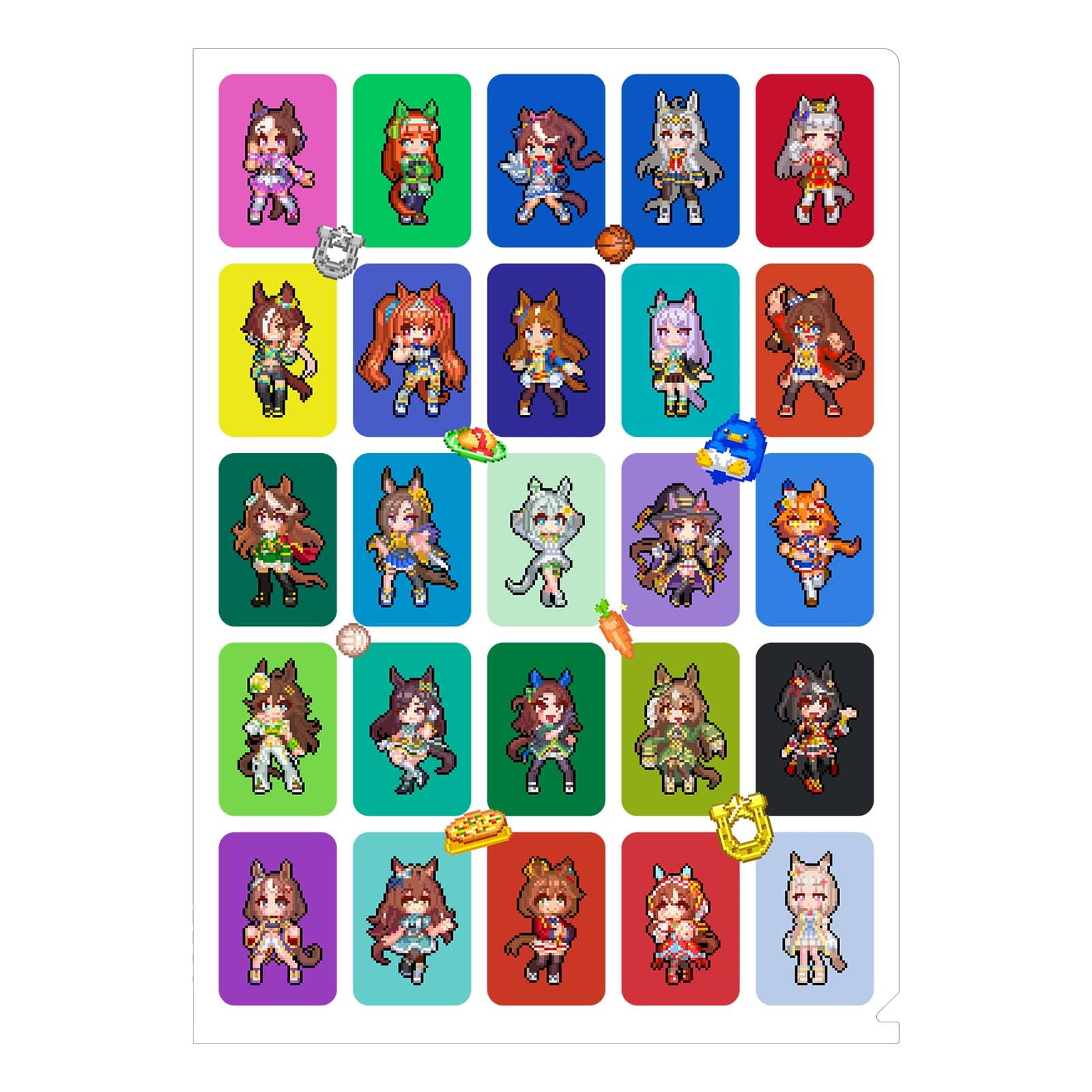 樂天商城 - 【新品/公式】 ウマ娘 プリティーダービー_クリアファイル ／熱血ハチャメチャ大感謝祭！ 公式グッズ 公式ライセンス colleize コレイズ アニメ キャラクター グッズ