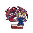 【新品/公式】 遊☆戯☆王デュエルモンスターズ_闇遊戯&オシリスの天空竜 アクリルスタンド 公式グッズ 公式ライセンス colleize コレイズ アニメ キャラクター グッズ