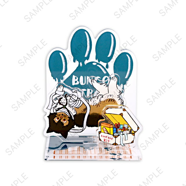 【新品/公式】 文豪ストレイドッグス_青井わにコラボ アクリルジオラマ(太宰治) 公式グッズ 公式ライセンス colleize コレイズ アニメ キャラクター グッズ