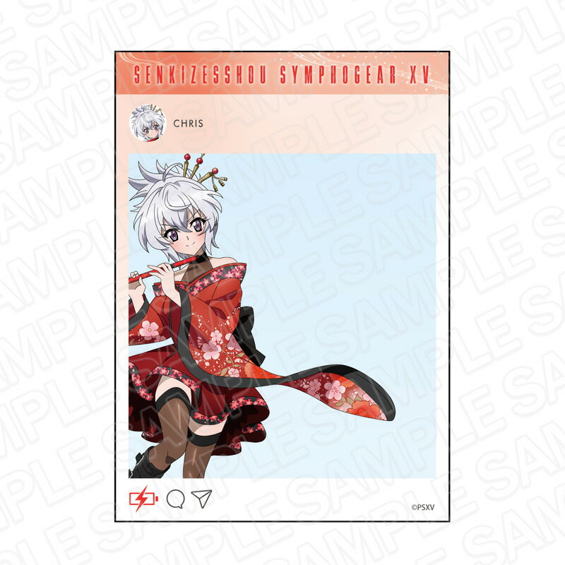 Rakuten - 【新品/公式】 戦姫絶唱シンフォギアXV_SNS風アクリルフレーム 雪音 クリス 和楽器LIVE ver. 公式グッズ 公式ライセンス colleize コレイズ アニメ キャラクター グッズ