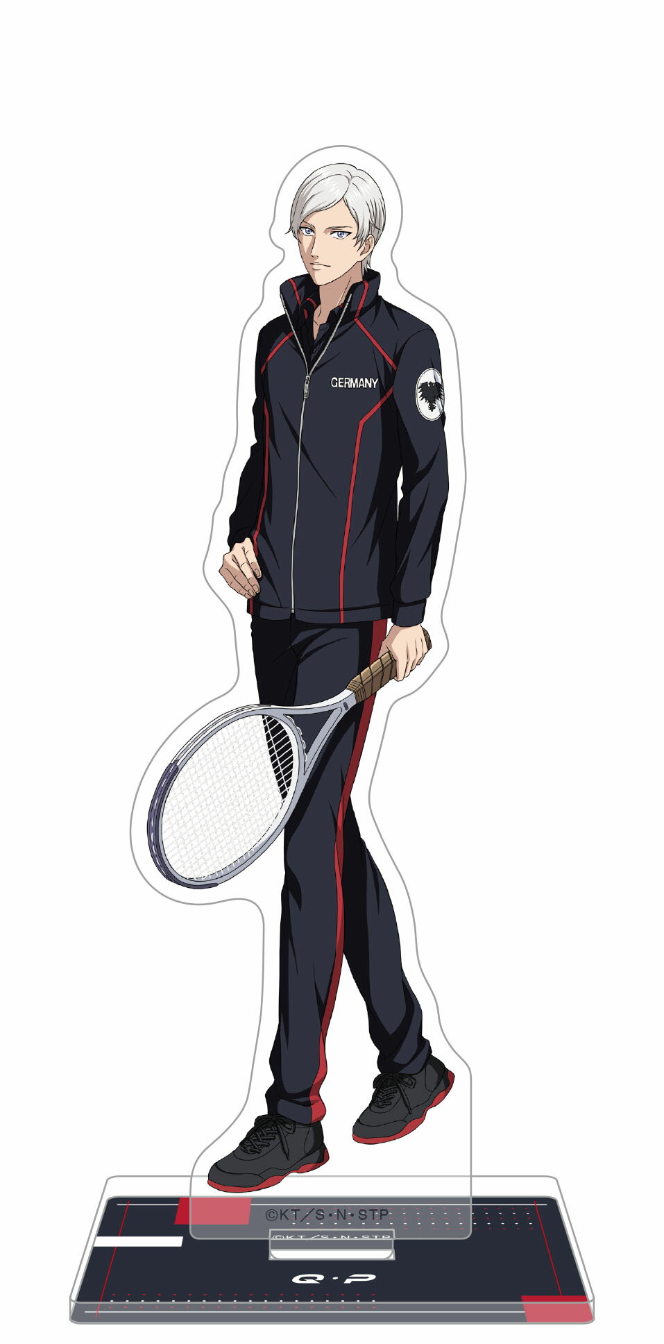 【新品/公式】 新テニスの王子様_アクリルスタンド／Q・P 公式グッズ 公式ライセンス colleize コレイズ アニメ キャラクター グッズ