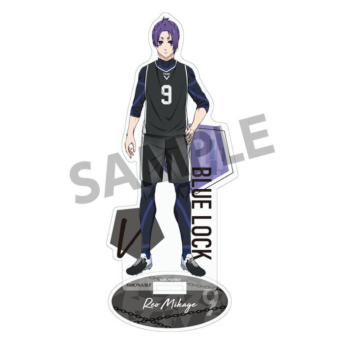 【新品/公式】 ブルーロック_アクリルフィギュア 御影玲王 チームV ver. 公式グッズ 公式ライセンス colleize コレイズ アニメ キャラクター グッズ