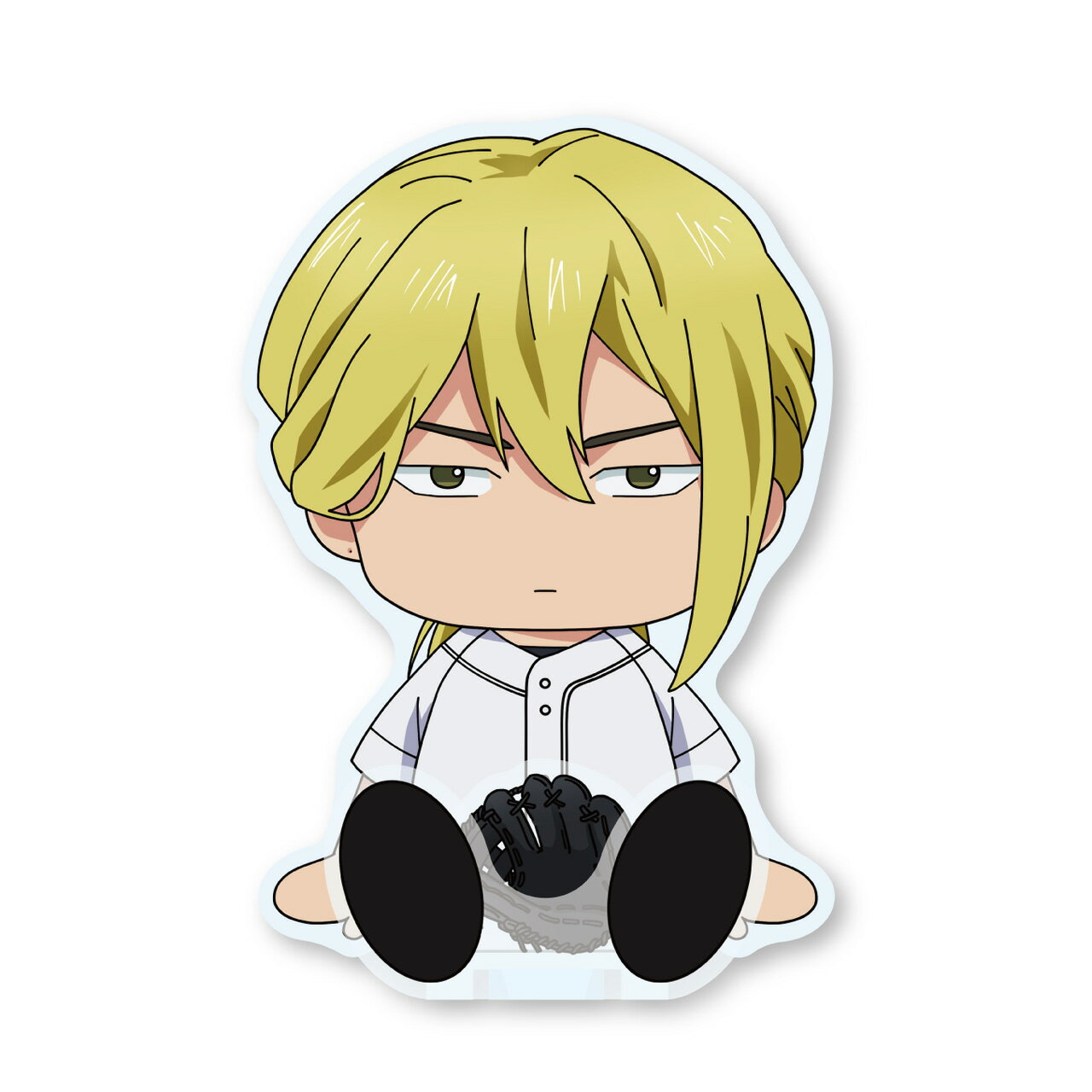 【新品/公式】 忘却バッテリー_すわってマスコット！藤堂 葵 公式グッズ 公式ライセンス colleize コレイズ アニメ キャラクター グッズ