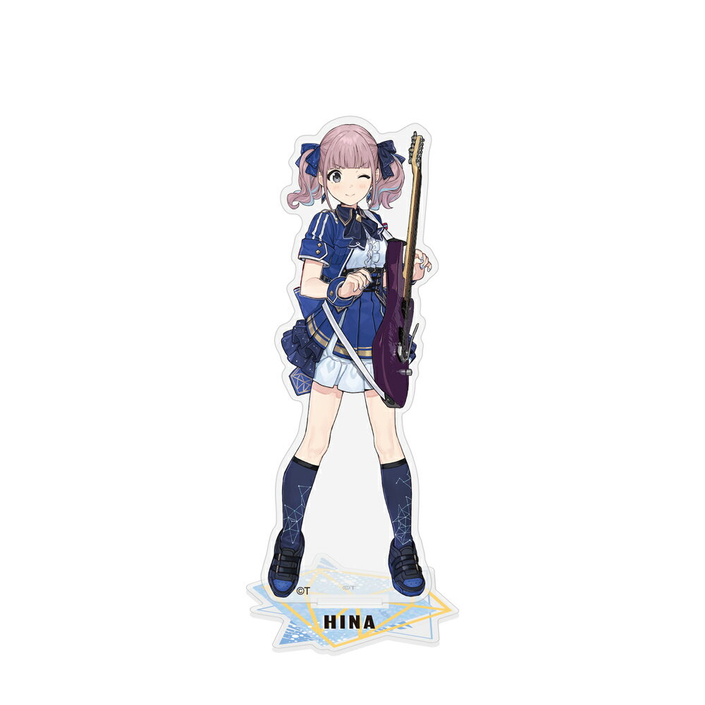 【新品/公式】 ガールズバンドクライ_ヒナ アクリルスタンド ライブ衣装Ver. 公式グッズ 公式ライセンス colleize コレイズ アニメ キャラクター グッズ
