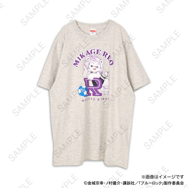 【新品/公式】 ブルーロック_Ms LUTRAコラボ ゆったりTシャツ(御影 玲王) 公式グッズ 公式ライセンス colleize コレイズ アニメ キャラクタ...