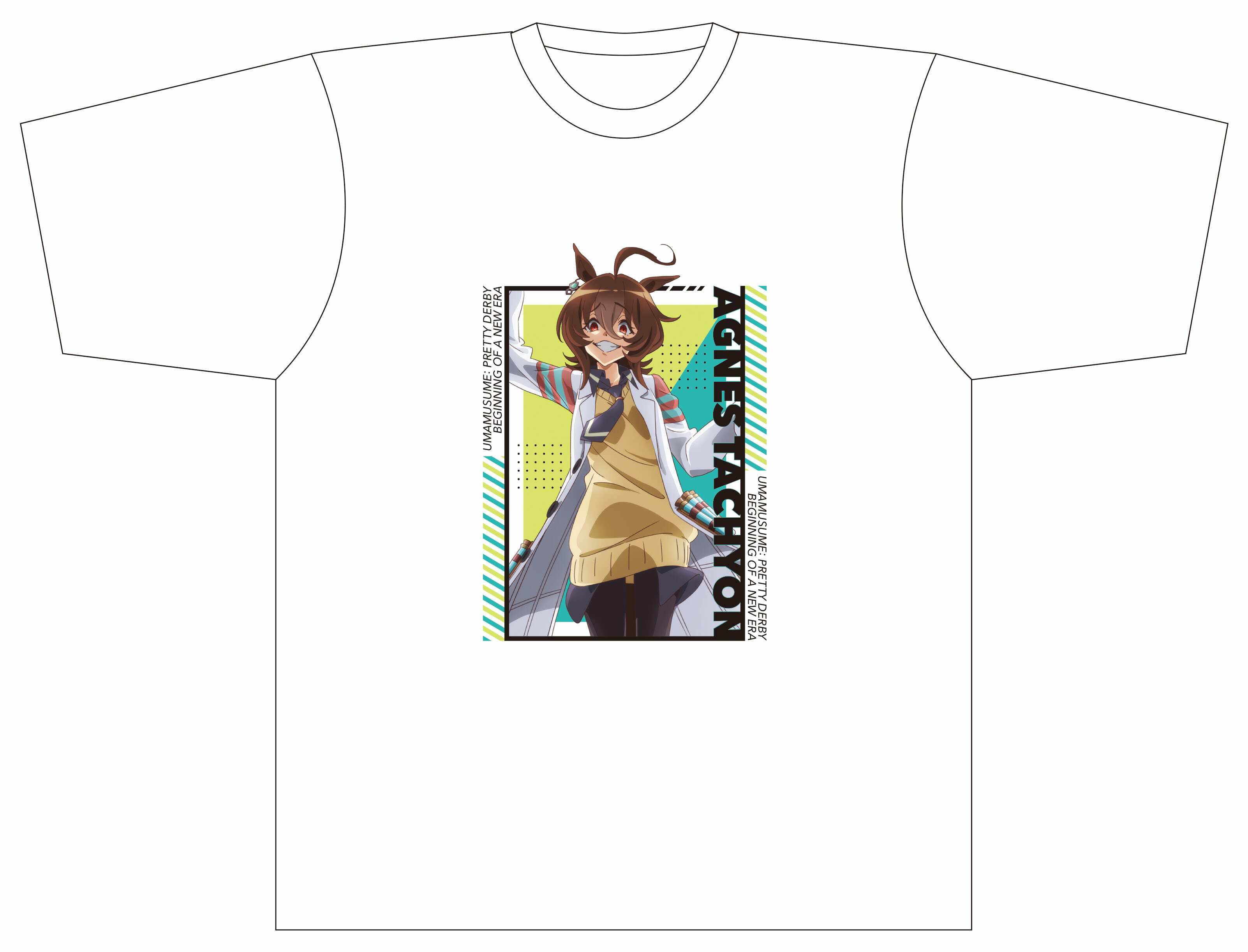 Rakuten - 【新品/公式】 劇場版 ウマ娘 プリティーダービー 新時代の扉_Tシャツ／B：アグネスタキオン 公式グッズ 公式ライセンス colleize コレイズ アニメ キャラクター グッズ