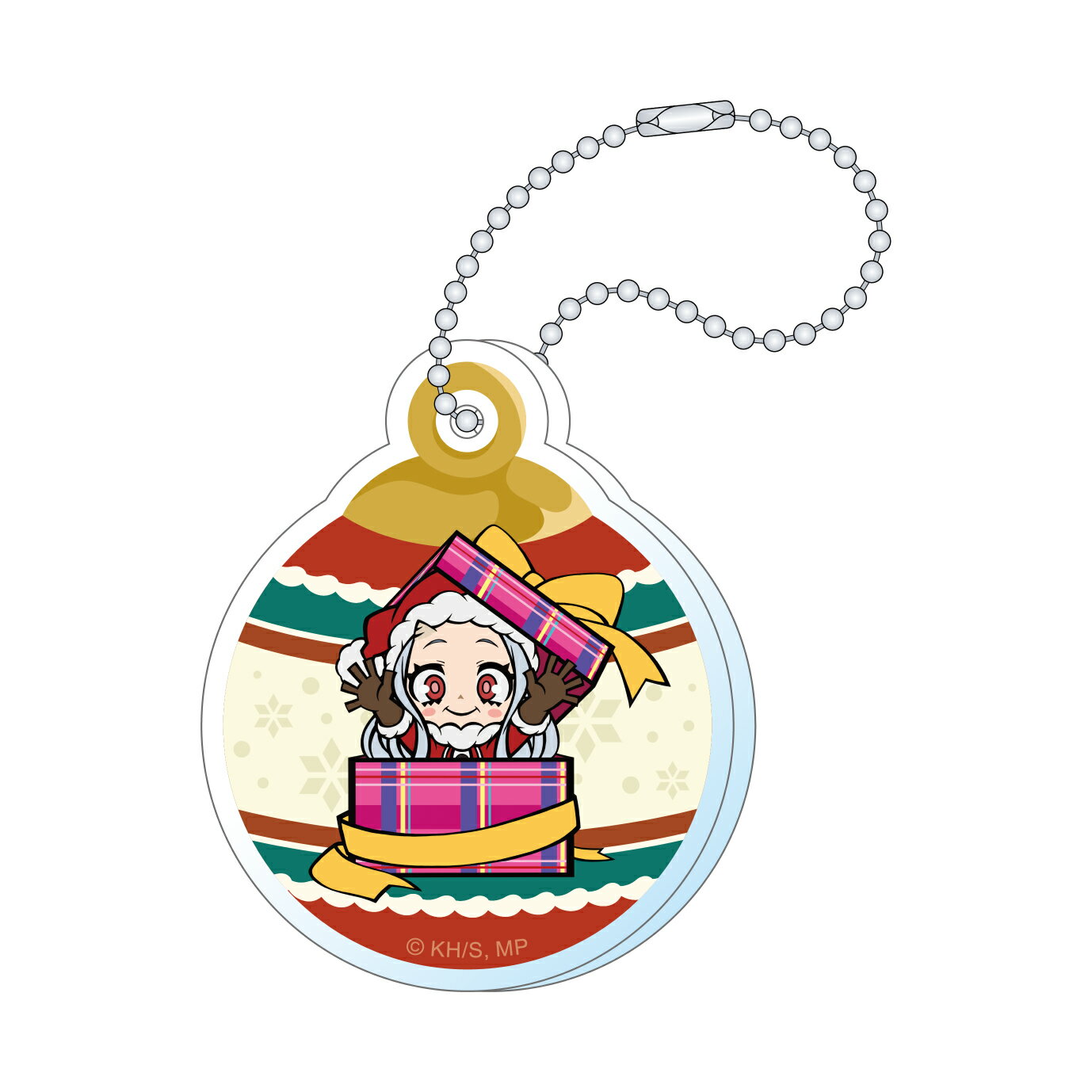 【新品/公式】 僕のヒーローアカデミア_オーナメント風アクリルキーホルダー／エリ 公式グッズ 公式ライセンス colleize コレイズ アニメ キャラクター グッズ